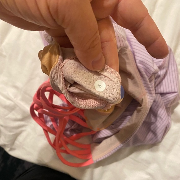 SOLD Lululemon wild tank hea there’s pretty purple, size 6 - Picture 4 of 4